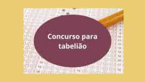 Concurso para tabelião